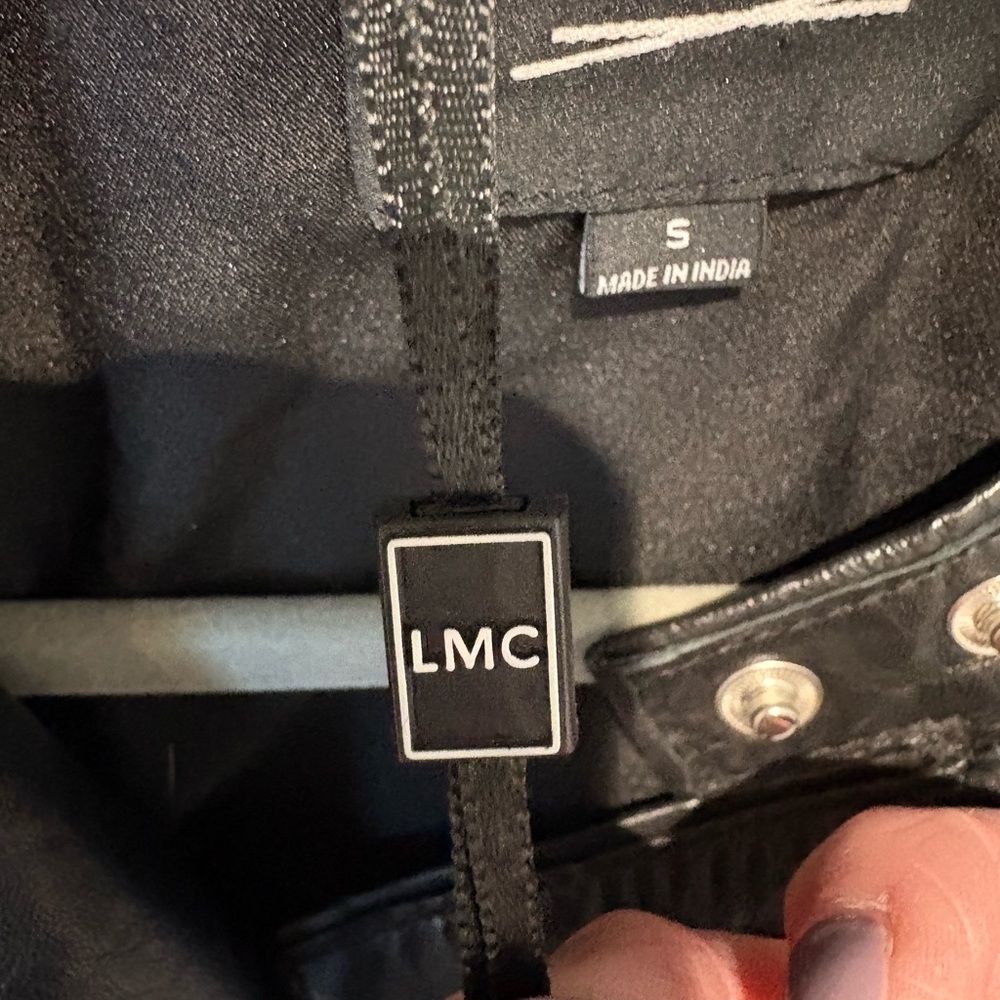 🖤 LAMARQUE Buttery Soft Black Leather Moto Jacket – Size Small 🖤 - Picture 10 of 10